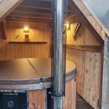 Le Chalet du Tanet spa sauna terrasse en Alsace Soultzeren Extérieur photo