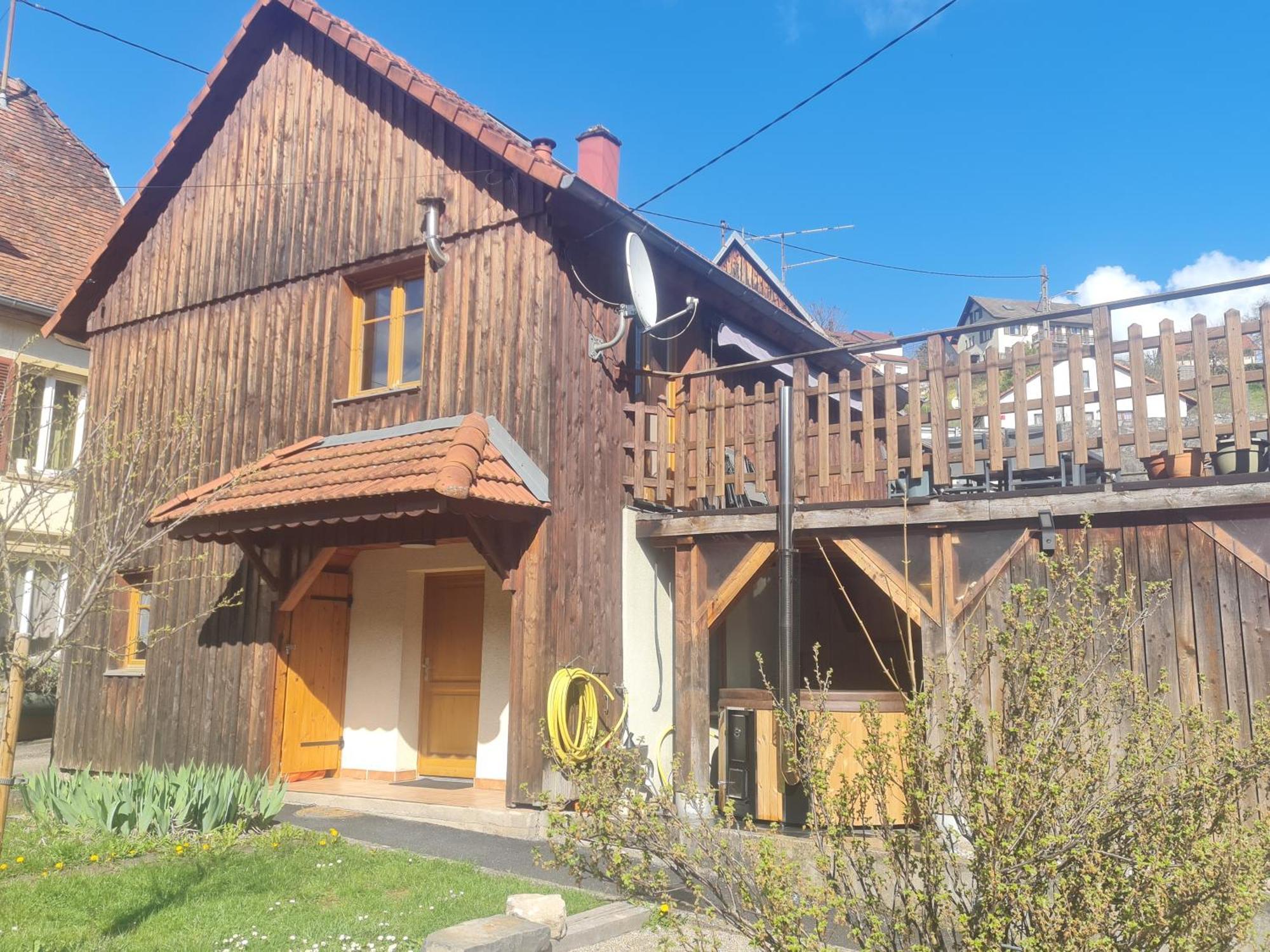 Chalet Le Du Tanet Sauna Terrasse En Alsace *